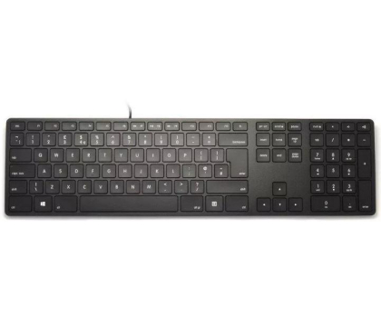 Klawiatura Matias Aluminum Keyboard RGB Backlit Black